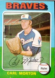 1975 Topps Mini Baseball Cards      237     Carl Morton